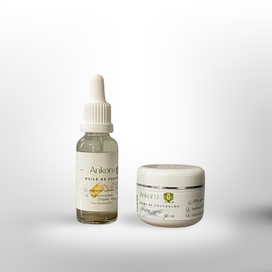 DUO ANKORO POUTOULOU CRÈME & POUDRE